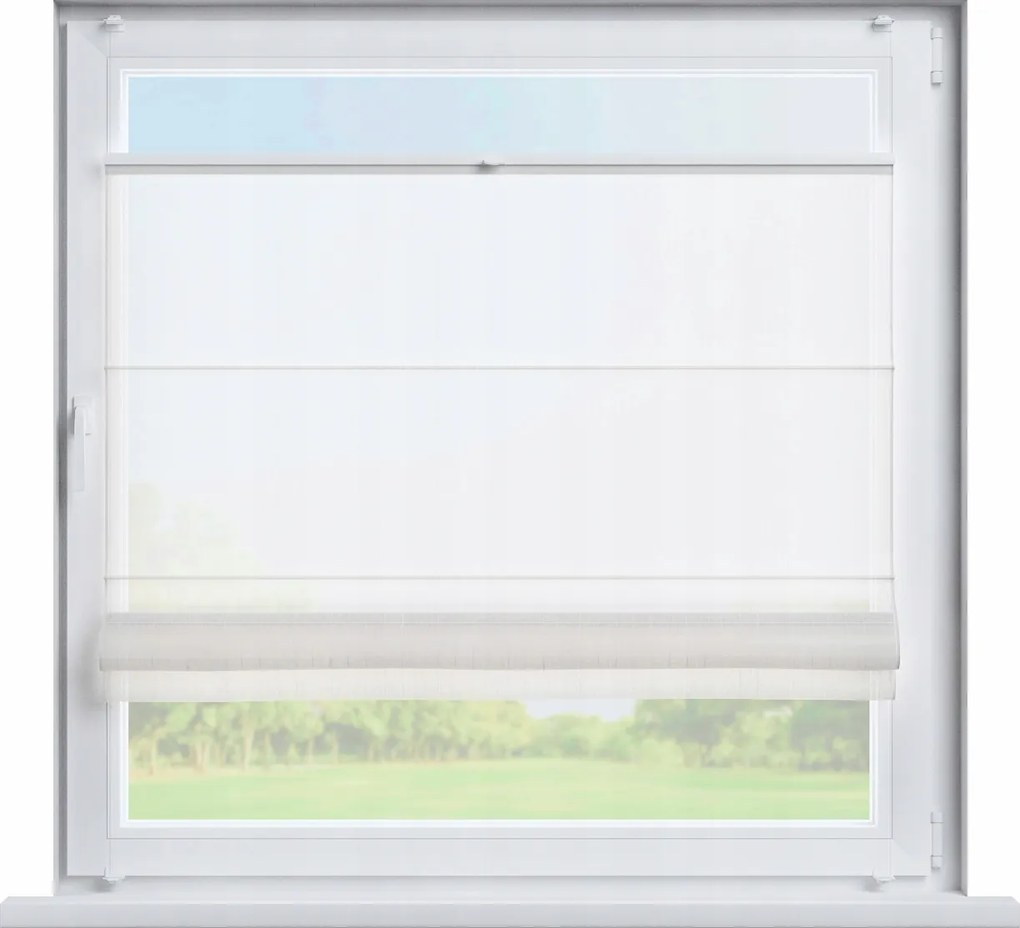 Kész pliszírozott roló római Szicília 130x170cm fehér