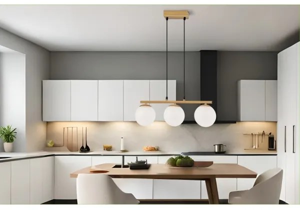 Csillár zsinóron CARRINE 4xE14/40W/230V barna