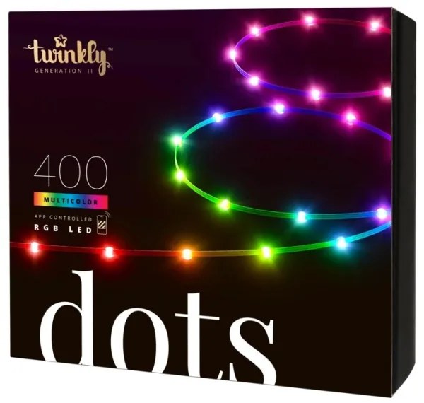 Twinkly TWD400STP-BEU - LED RGB Kültéri dimmelhető Szalag 400xLED 20m IP44 WiFi