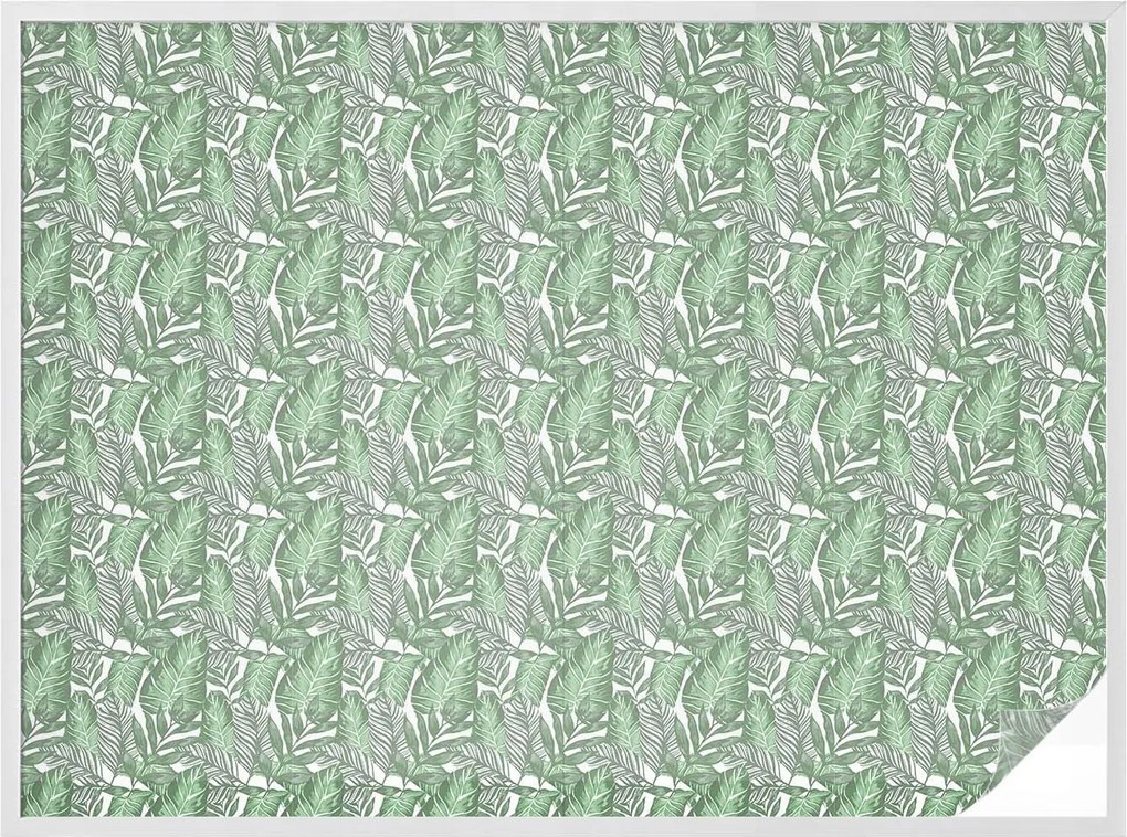 Öntapadós Ablakrácsa Adatvédelem Zöld harmónia 200x146