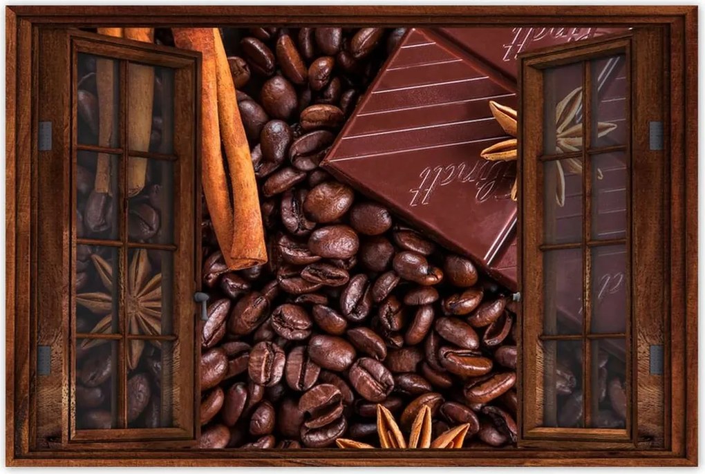 Poszterek 90x60 Kávé Kaffe