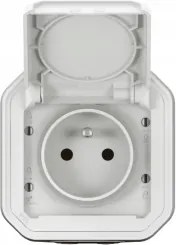 Új Plexo aljzat leszorítók automata süllyesztett szett fehér Legrand 069870L