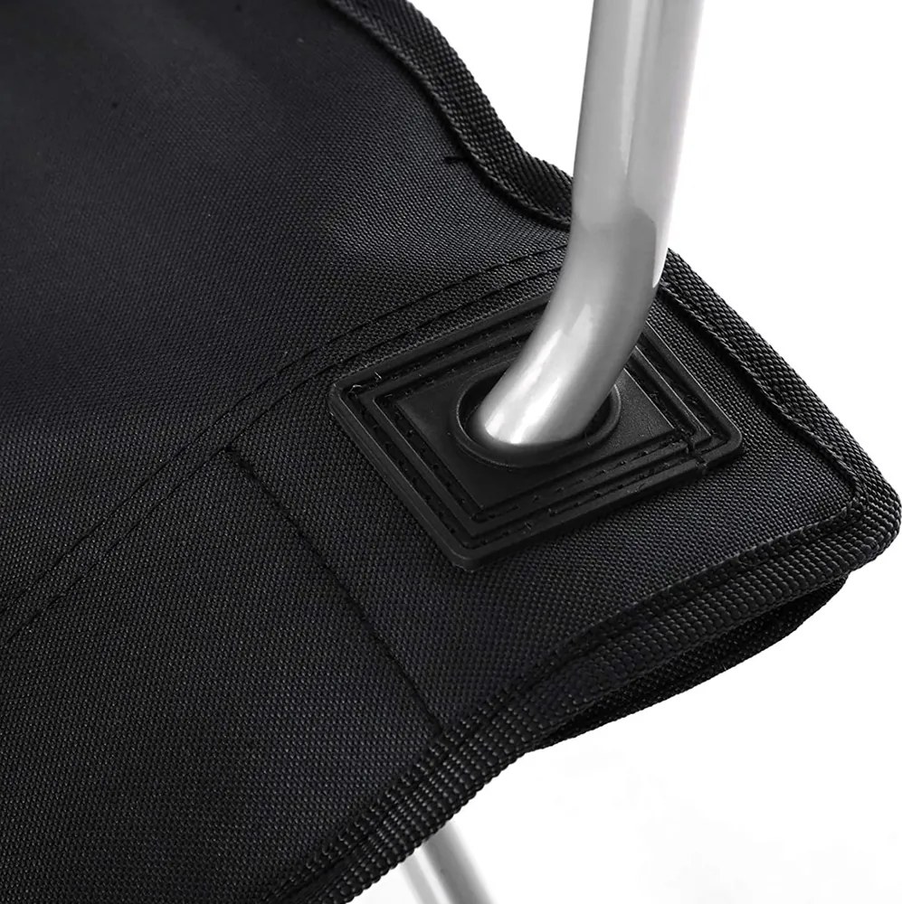 ROVER kempingszékek, 2 db-os szett, fekete SongmicsHome