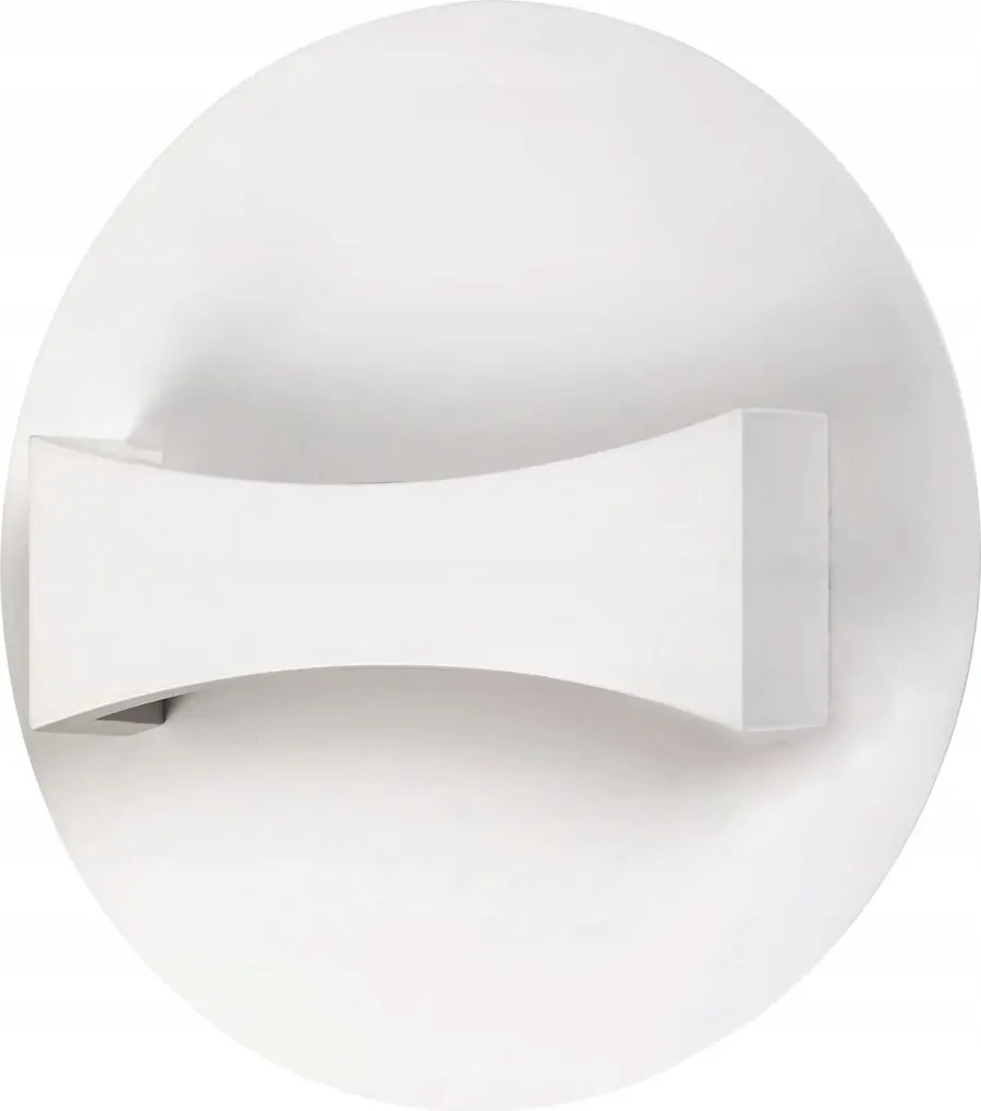 Fali lámpa modern Led fehér felső alsó kerek 18 cm 3000K Rabalux