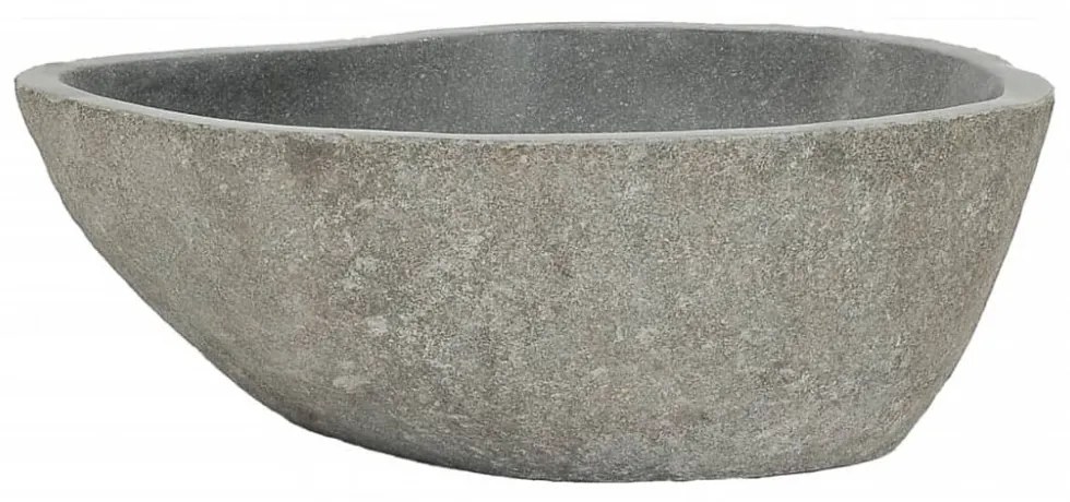 Ovális folyami kő mosdókagyló 38-45 cm