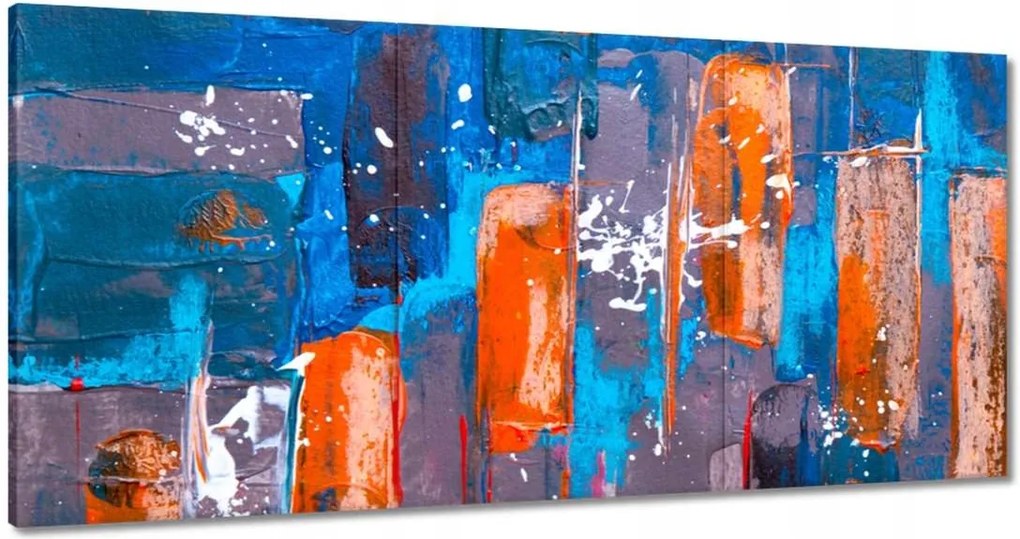 Festmények 120x60 Absztrakt Kályha