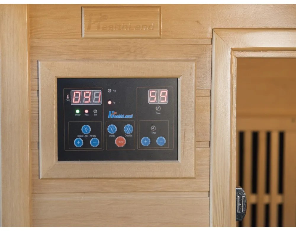 Sauna DeLuxe 4440 CB / CR, barna