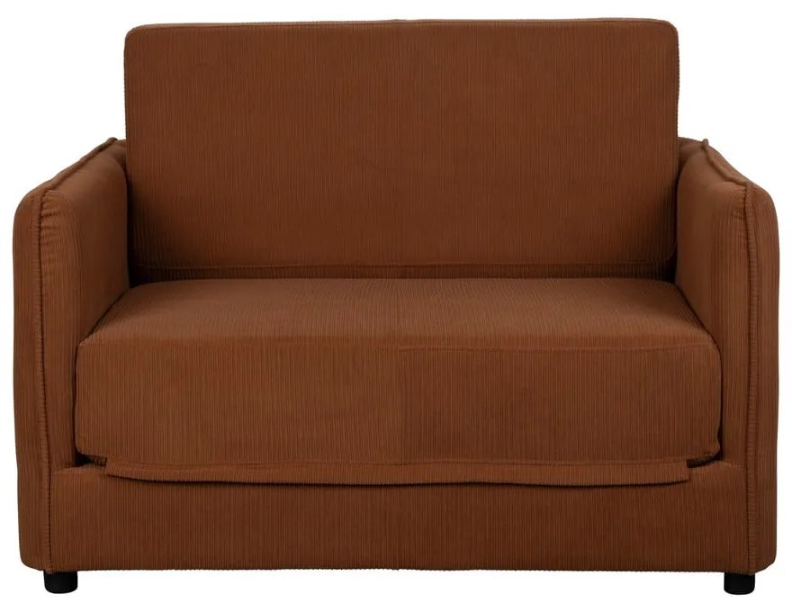 Narancssárgásbarna fotel Jopie – White Label