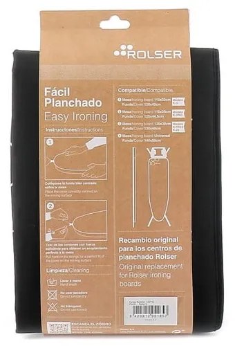 Vasalódeszka huzat 140x55 cm Universal – Rolser