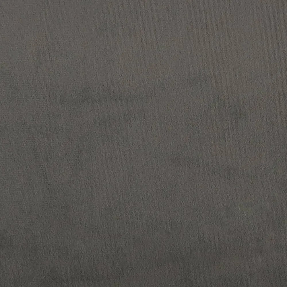2 db sötétszürke bársony fejtámla 100x5x78/88 cm