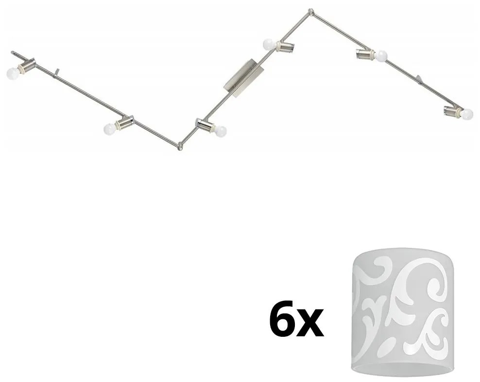 Eglo Eglo - LED spotlámpa MY CHOICE 6xE14/4W/230V króm/fehér EG31112H