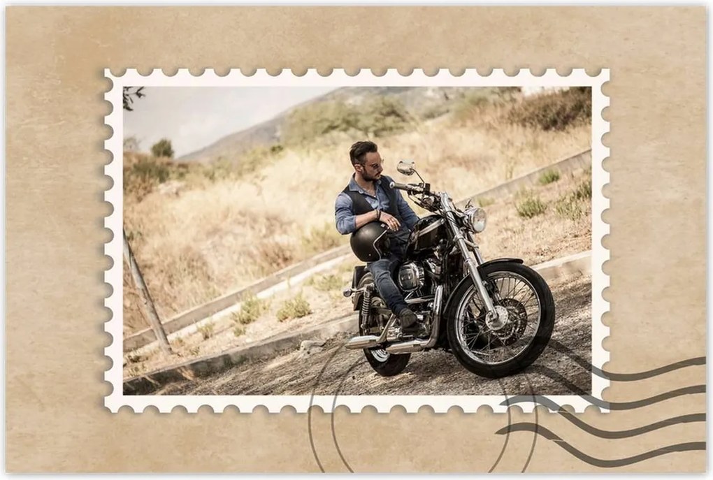 Poszterek 90x60 Motorkerékpár Klasszikus Motor