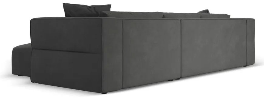 Sötétszürke sarokkanapé (jobb oldali) Esther – Milo Casa