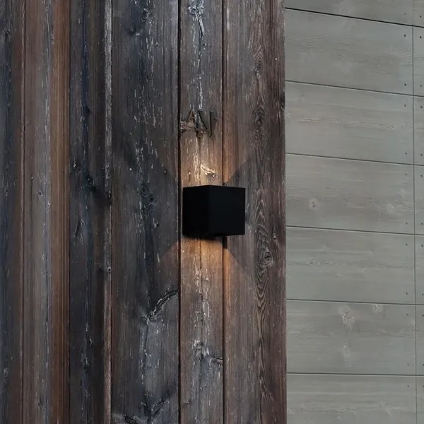 Ideal Lux - LED Kültéri fali lámpa ATOM LED/12W/230V IP54 fekete