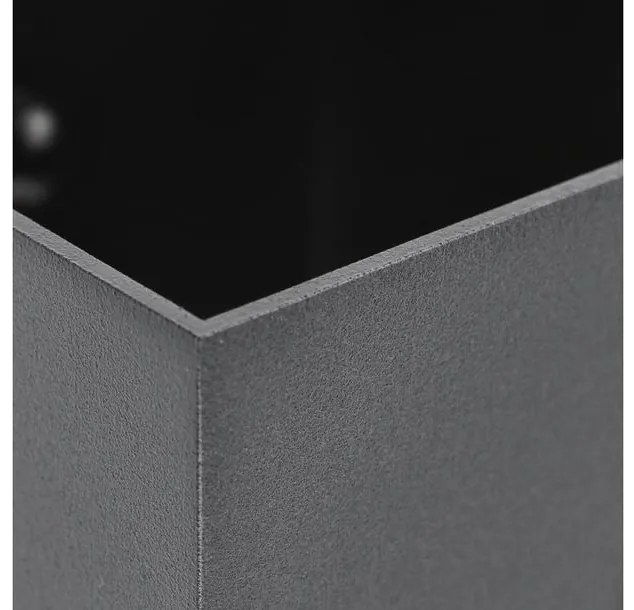 Lámpa Fali lámpatest CAMPIONE II, G9, IP20, max. 40W, IP20, max. 250V, 50/60 Hz, négyzet, fekete