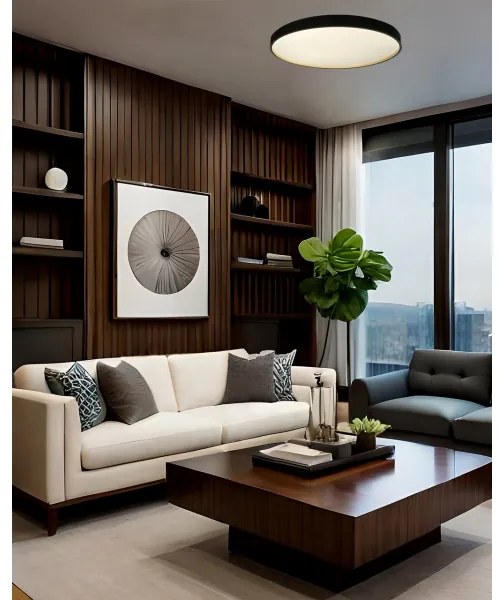 LED Dimmelhető mennyezeti lámpa EBRO LED/36W/230V 2700-6500K + távirányító