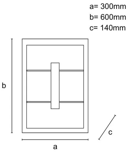 Fényerőszabályozható felületre szerelt LED csillár LED/40W/230V 3000-6500K + távirányító