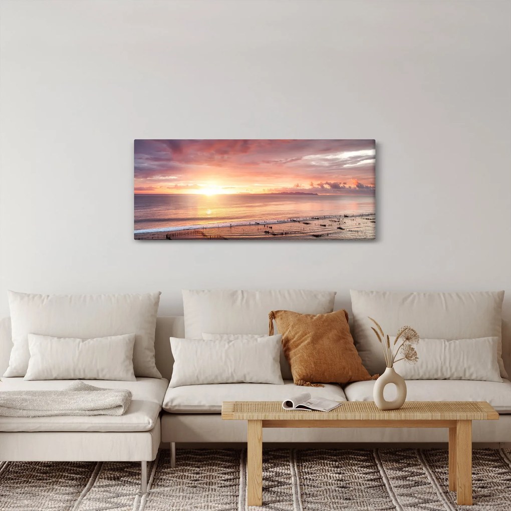 Kép - Tenger panoráma (120x50 cm)