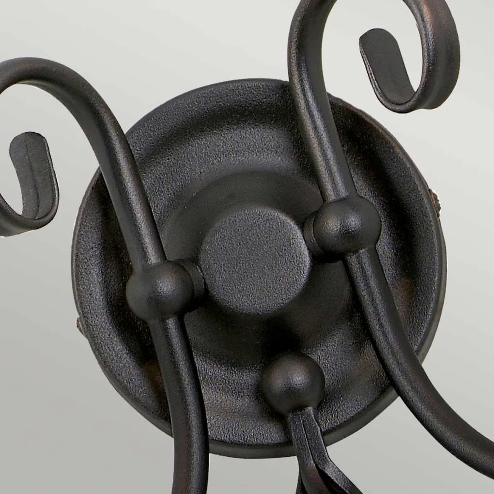 Elstead Lighting ARTISAN ART2-BLACK Fali lámpa 2x60W/E14