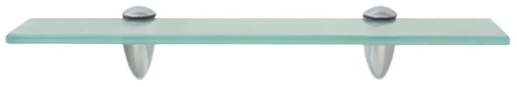 2 db lebegő üvegpolc 40 x 10 cm 8 mm