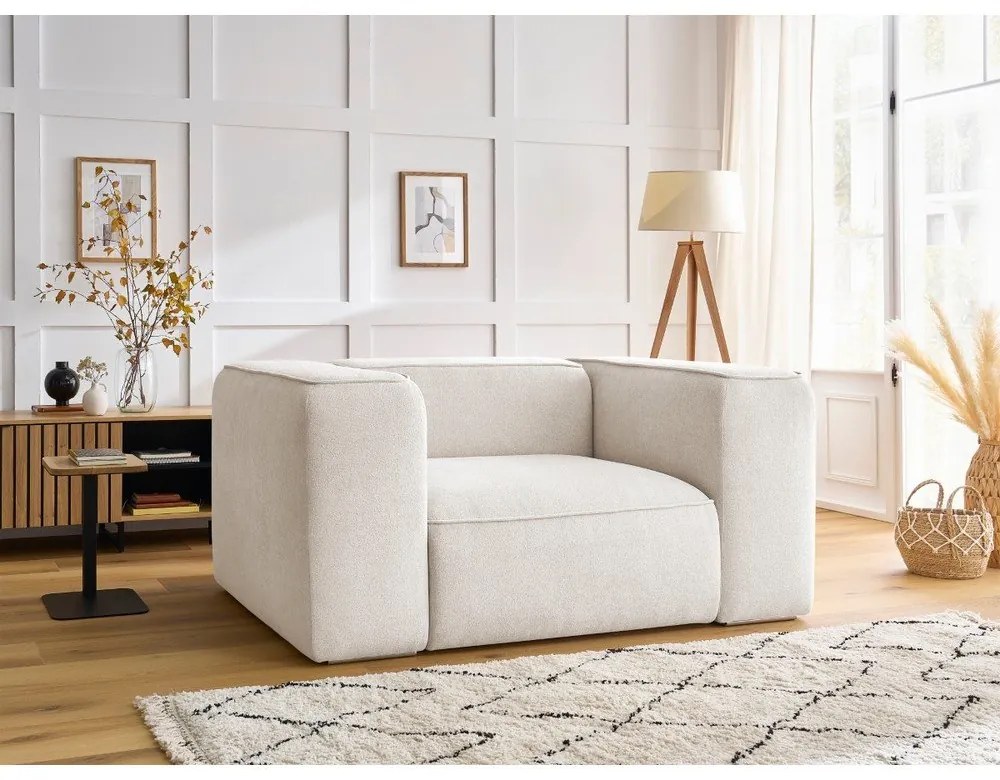 Fehér fotel Zephyr – Bobochic Paris