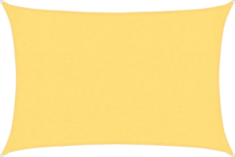 vidaXL bézs HDPE napvitorla 160 g/m² 2,5 x 4 m