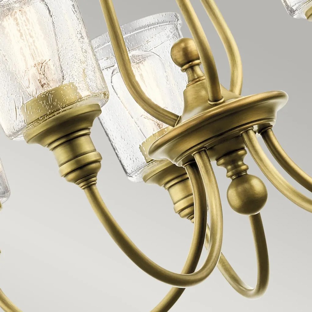 Elstead Lighting WAVERLY KL-WAVERLY5-NBR Csillár 3x60W/E27