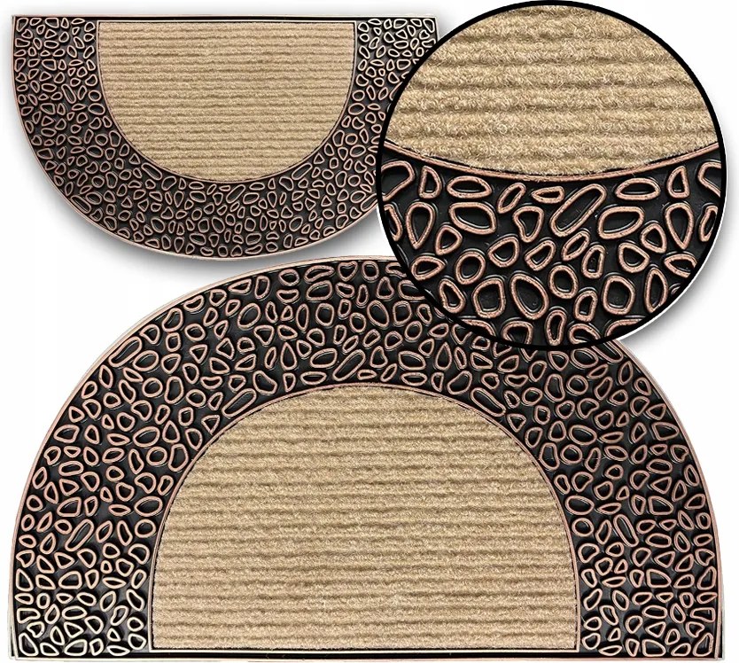 Lábtörlő Kültéri Szőnyeg Cipőajtó Alá Erős 40x70cm