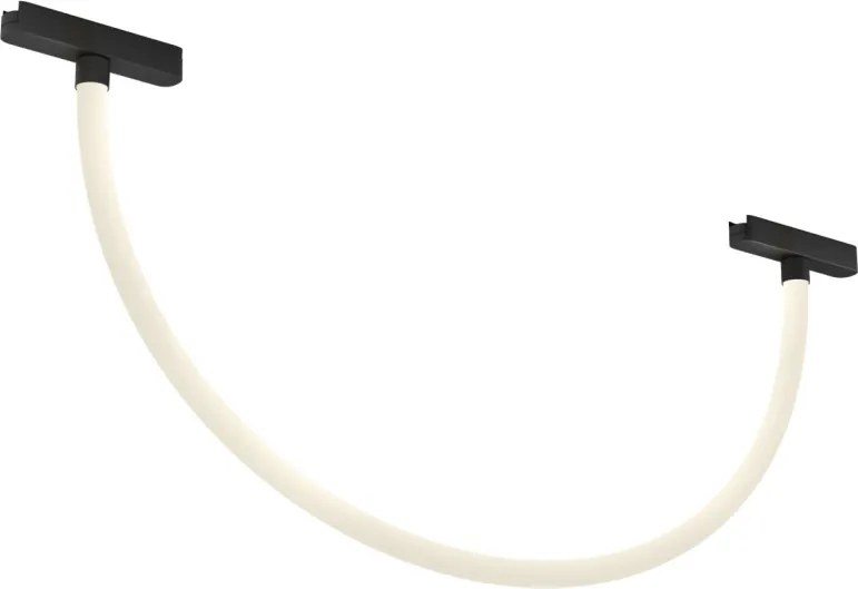 DK/EU-5327-BK Slim magnetic track light AIR RAY, 12W, 3000K, black color — DK/EU-5327-BK