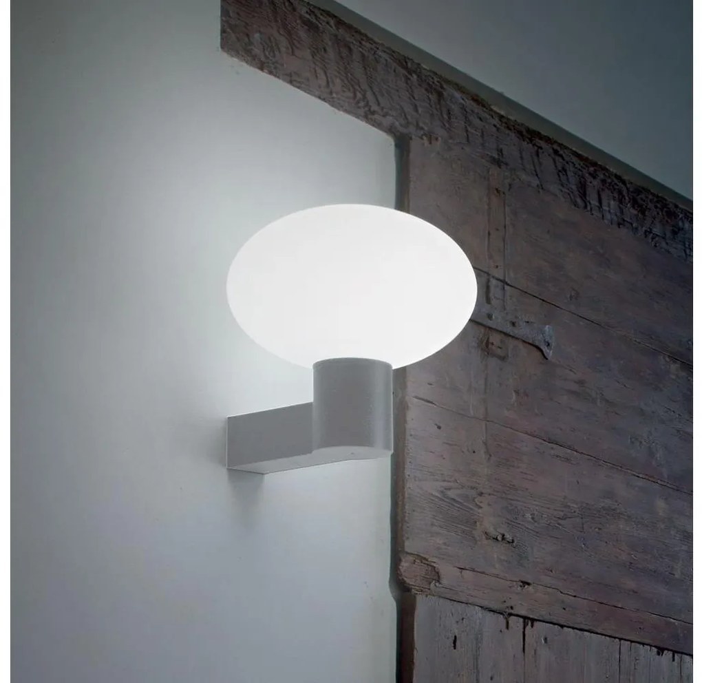 Ideal Lux - Kültéri fali lámpa CLIO 1xE27/42W/230V IP44 szürke