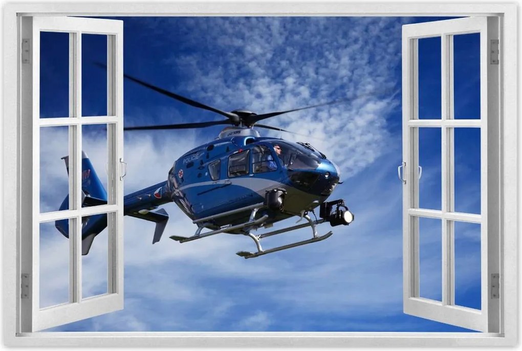 Poszterek 90x60 Rendőrségi helikopter