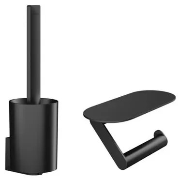 Hansgrohe WallStoris tartozékkészlet matt fekete 27969670