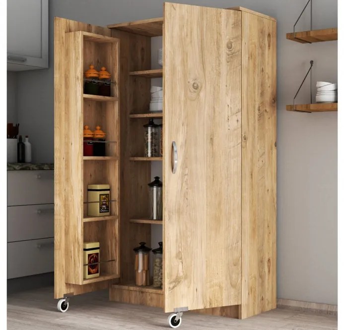 ERC0102 Magas konyhaszekrény Atlanti fenyő