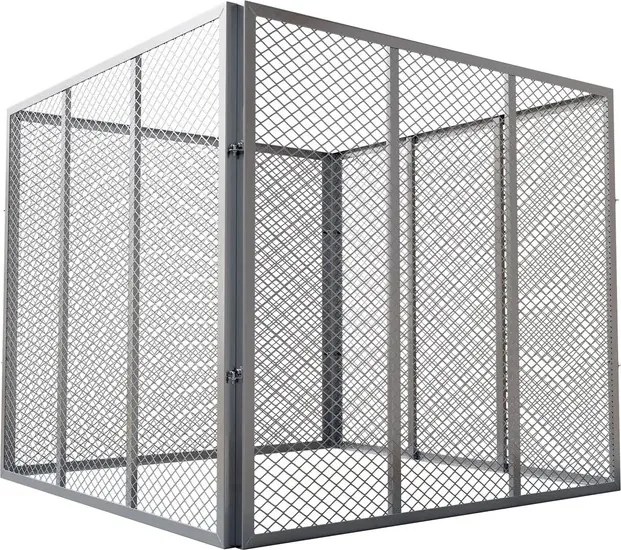 Juskys Fém komposztáló 450 l - ezüst