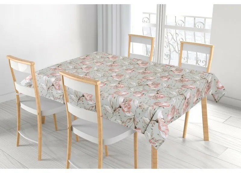 Bellatex asztalterítő Adéla Lilie lazac , 120 x140 cm