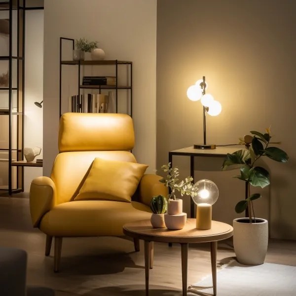 Brilagi - LED asztali lámpa MILLA 4xG9/3W/230V fekete króm/fehér