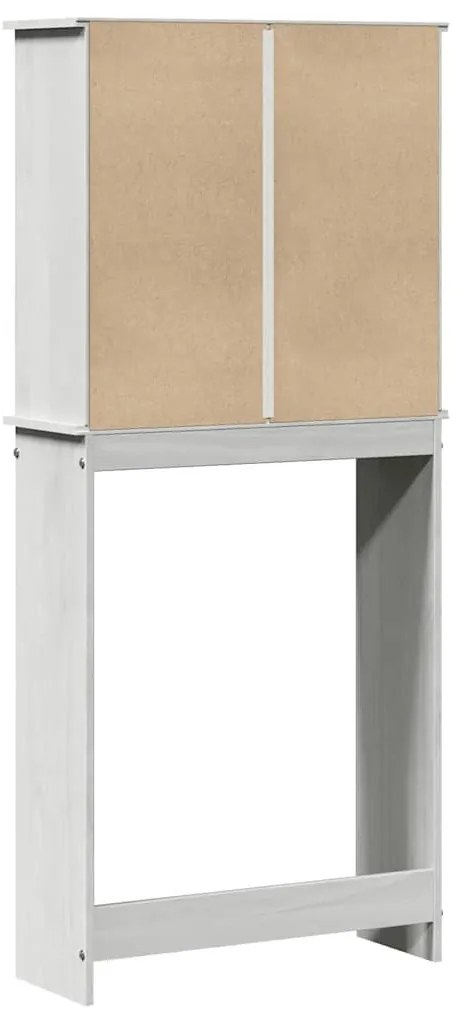 Mosógép Szekrény VIGO Fehér 72.5 x 27 x 161 cm Tömör fenyőfa