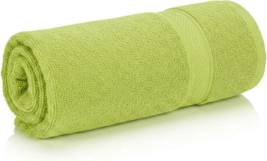 CLARYSSE ELEGANCE törölköző 70x140 cm zöld, 100% pamut