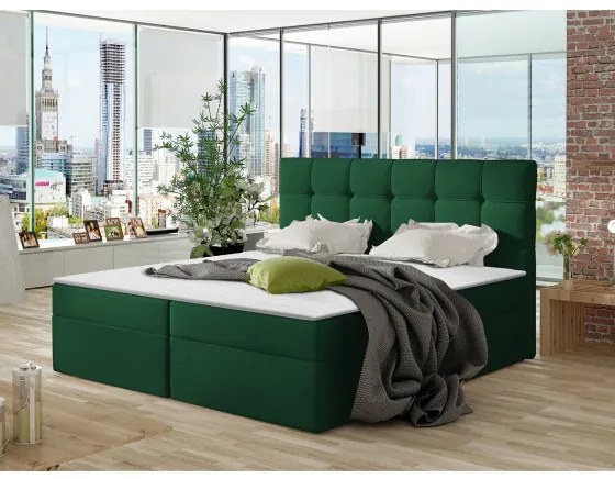 Franciaágy Boxspring Kennedy (140x200) (Kronos 19). 1060786