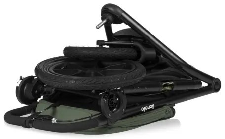 Lionelo - Sport babakocsi AZURA fekete/zöld