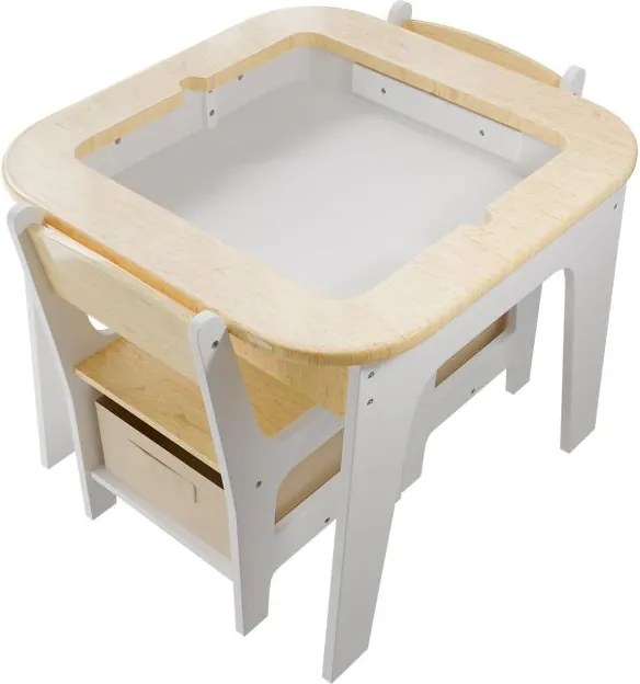 Gyerek ülőgarnitúra multifunkciós asztallal és tároló