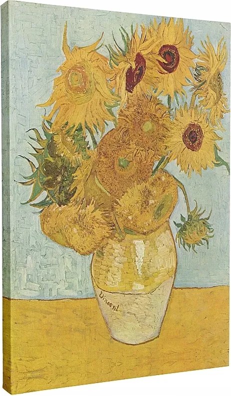 Van Gogh napraforgó reprodukció Vászonkép 90x120