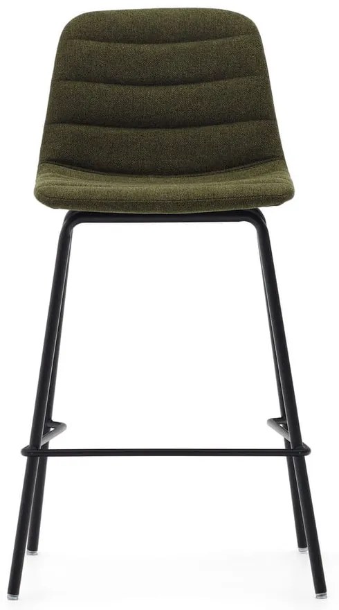 Sötétzöld bárszék szett 2 db-os 92,5 cm Zunilda – Kave Home