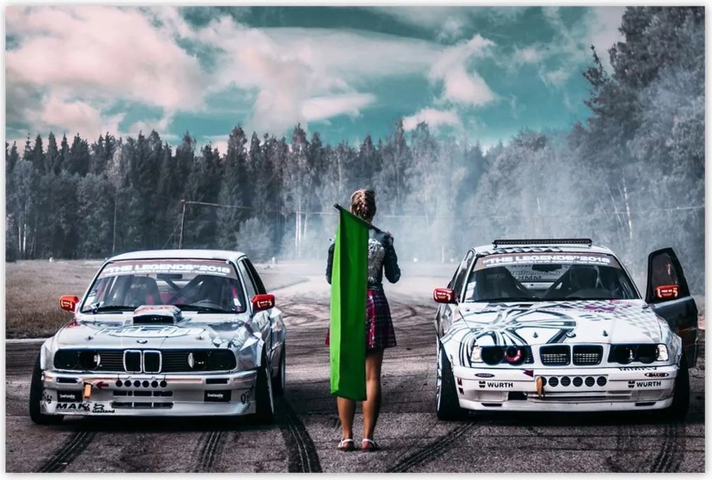 Poszterek 120x80 Bmw Versenyzés 2 fő részére