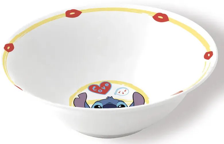 Disney Lilo és Stitch, A csillagkutya Heart porcelán étkészlet Díszdobozban