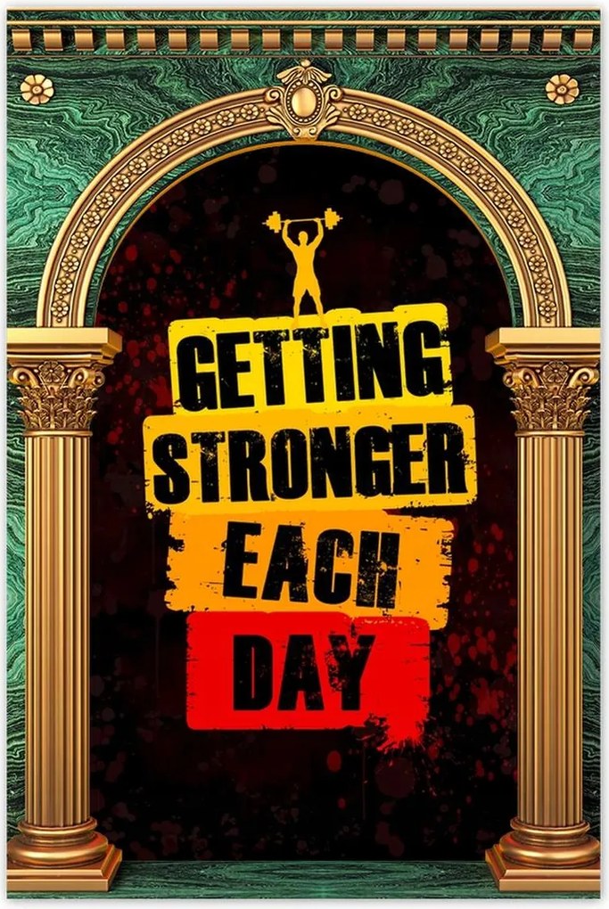 60x90-es poszterek Napról napra erősebbek