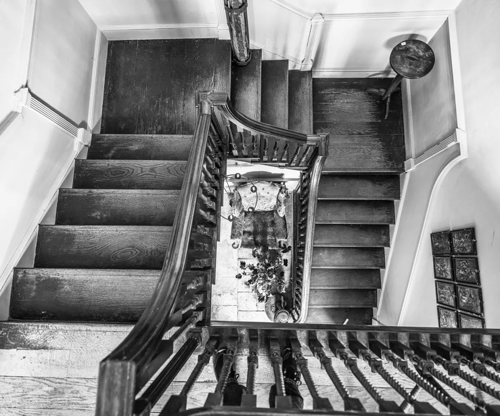 Poszter 60x50cm Fa lépcső a házban, Assaf Frank