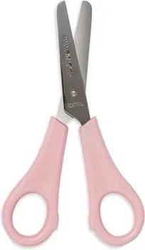 Olló, iskolai, kerekített, 13,5 cm, FOLIA, vegyes színek (FL781)