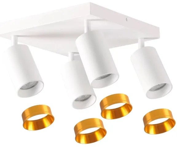 spotlámpa MARIBEL 4xGU10/10W/230V fehér