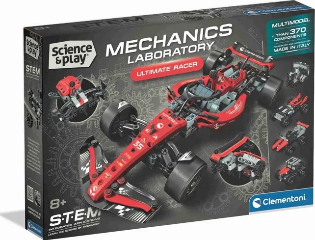 Versenyautó Ultimate Mechanics építőjáték Clementoni